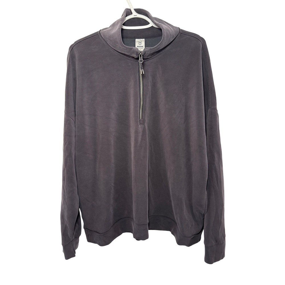 Members Mark Sandwash Quarter Zip Pullover Mens XXL‎ Cozy comfort Buttery Soft